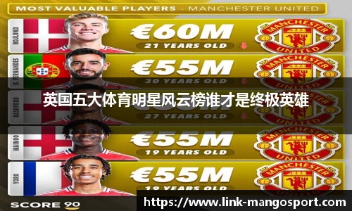 英国五大体育明星风云榜谁才是终极英雄